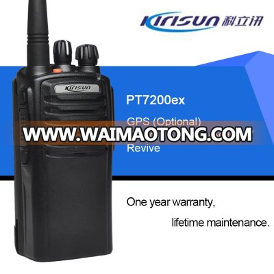 Kirisun PT7200EX explosion-proof walkie talkie radio/tow way radio/Digital Radio